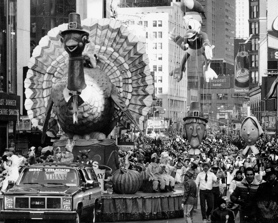Thanksgiving Turkey History
 In 1934 Mickey Debuts in the Macy’s Thanksgiving Day
