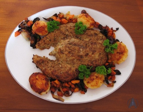 Thanksgiving Turkey Meatloaf
 Food Replicator For thanksgiving Turkey meatloaf