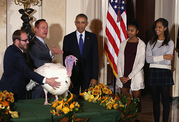 Thanksgiving Turkey Pardon
 [PICS] Malia Obama s – Hollywood Life