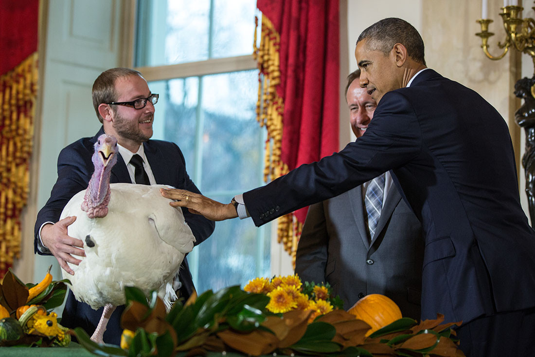 Thanksgiving Turkey Pardon
 President Obama Pardons a Thanksgiving Turkey