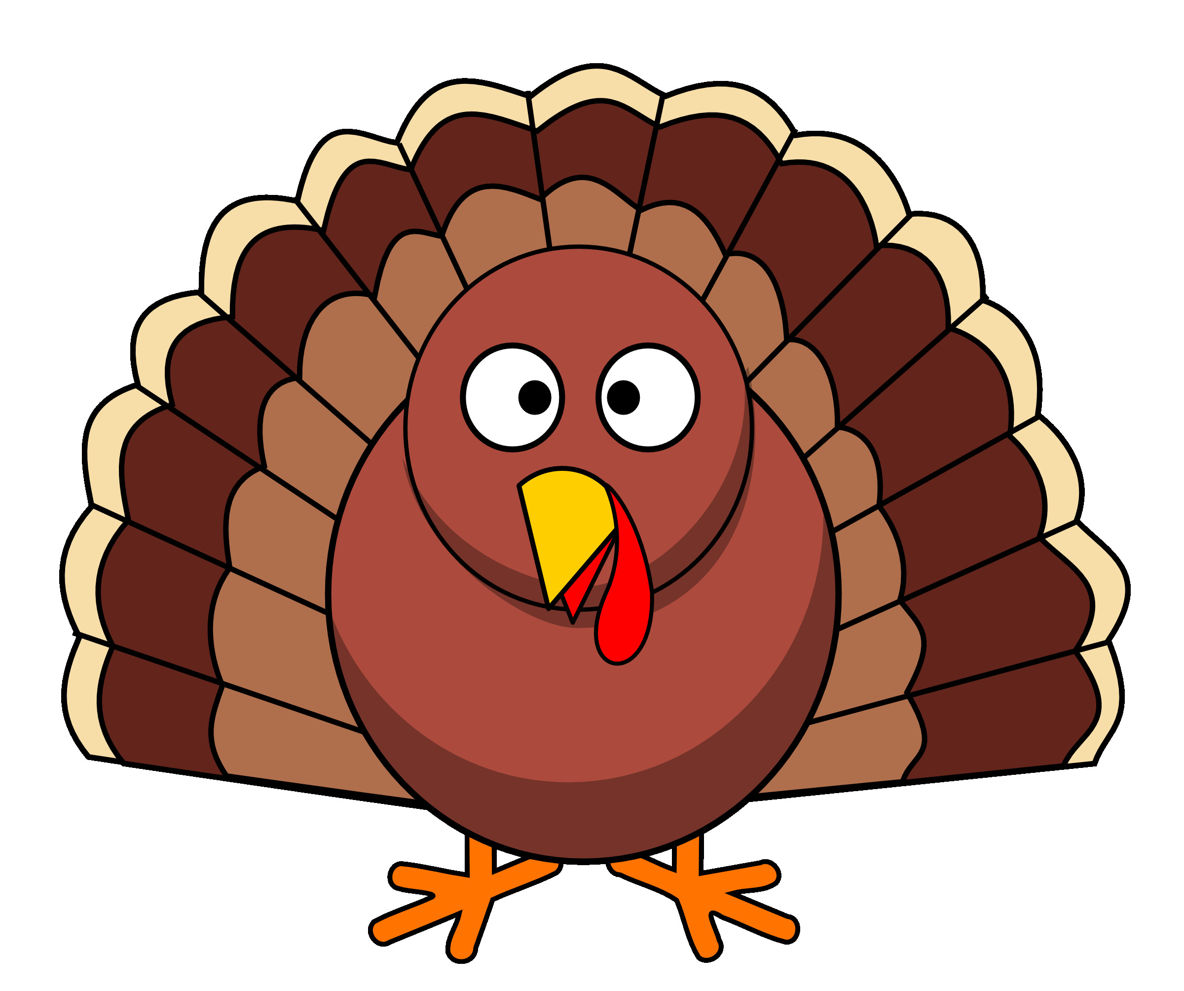 Thanksgiving Turkey Pics
 Free Turkey Clip Art Clipartix