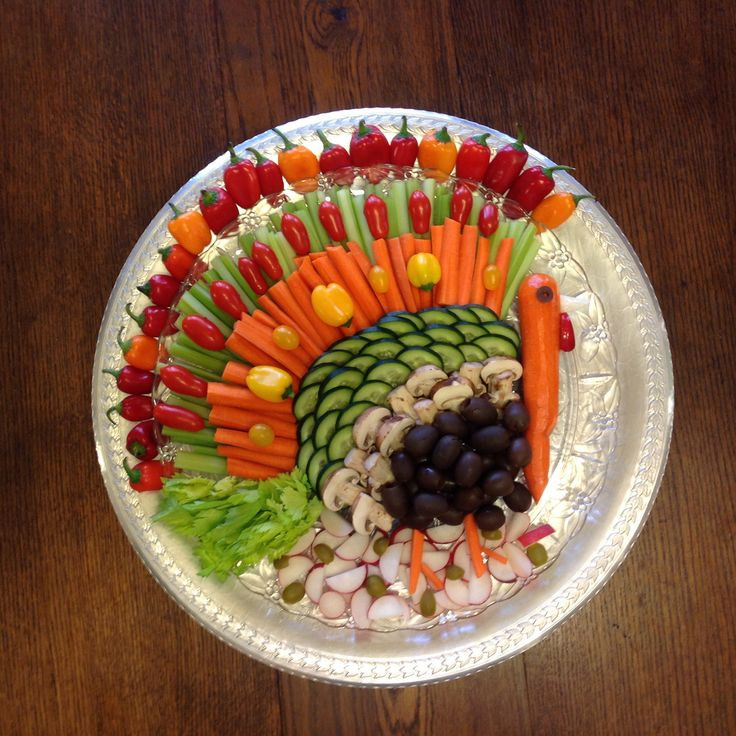 Thanksgiving Turkey Platter
 Best 25 Turkey veggie tray ideas on Pinterest