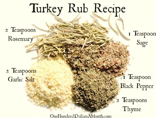 Thanksgiving Turkey Rub
 Easy Kitchen Tips Turkey Rub Recipe e Hundred