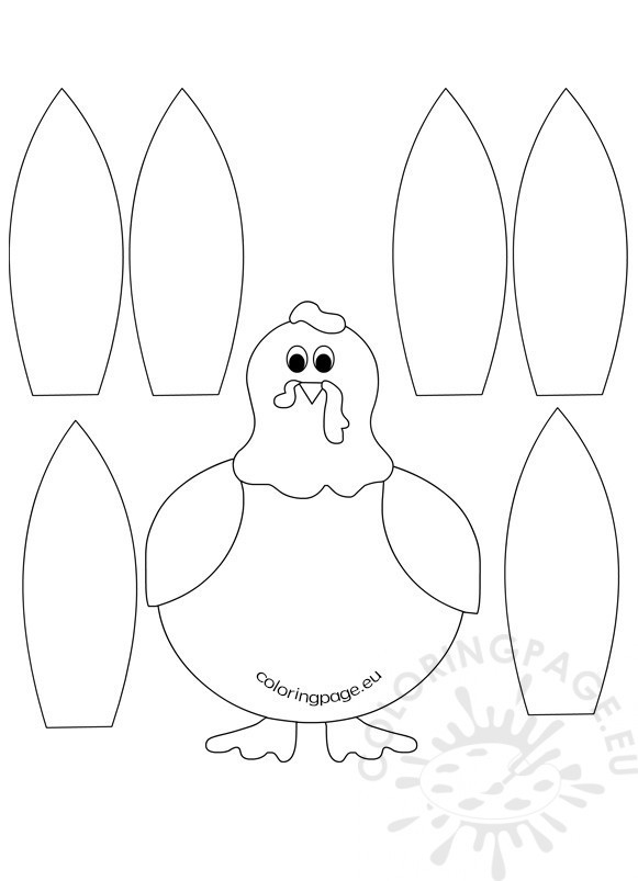 Thanksgiving Turkey Template
 Turkey Template