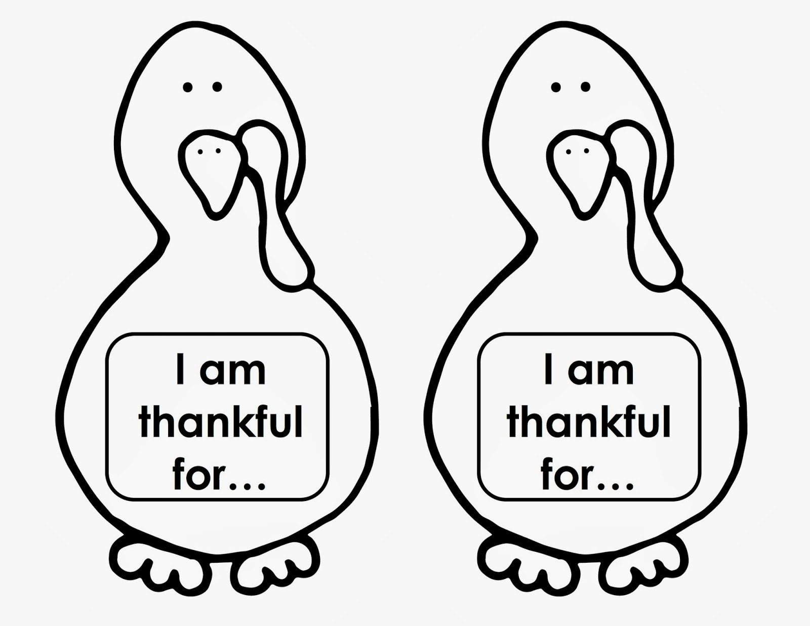 Thanksgiving Turkey Template
 You Turkey Thanksgiving Craft