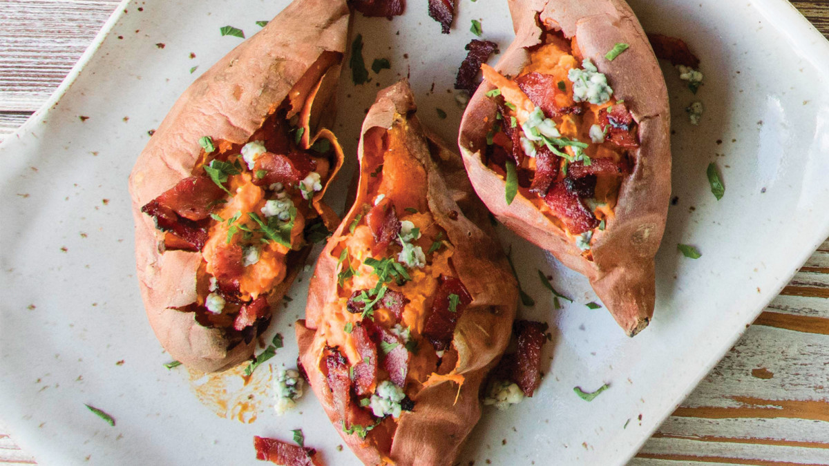 Thanksgiving Turkey With Bacon
 Re Stuffed Sweet Potatoes with Turkey Bacon Recipe Clean