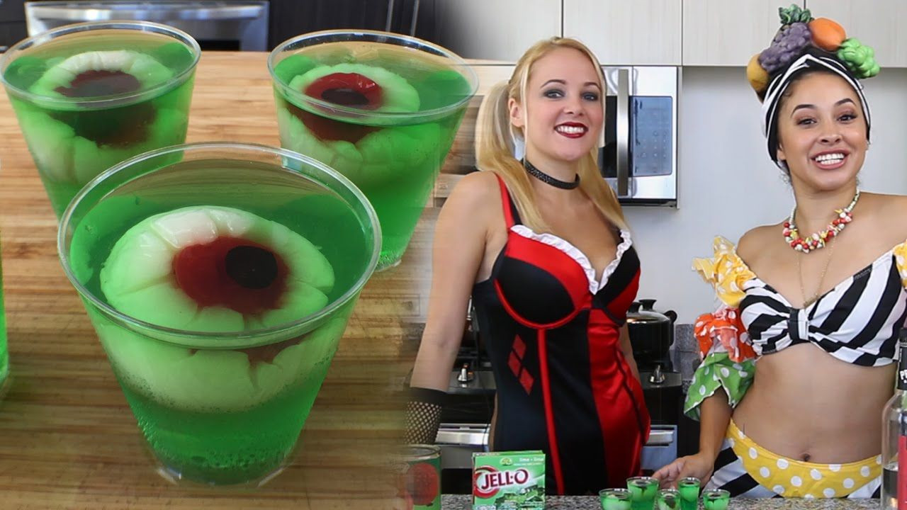 Tipsy Bartender Halloween Drinks
 Halloween Eye Ball Jello Shots Tipsy Bartender