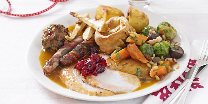 Traditional British Christmas Dinner
 plete Christmas menus