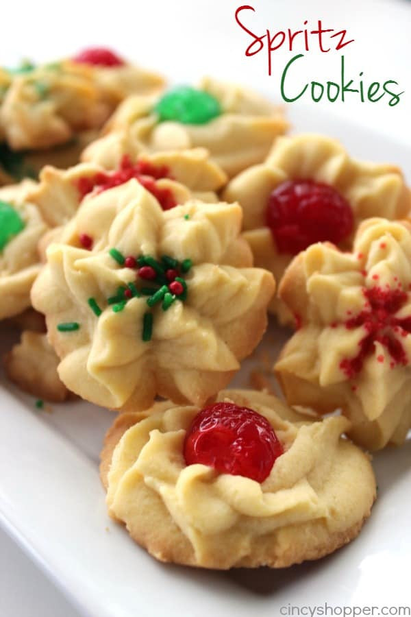 Traditional Christmas Cookies
 Traditional Spritz Cookies CincyShopper