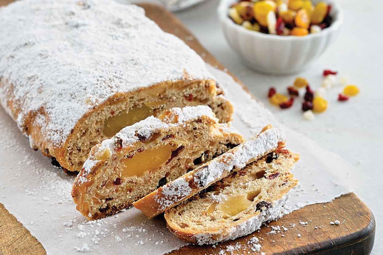 Traditional Christmas Sweet Bread
 Christmas Stollen Recipe
