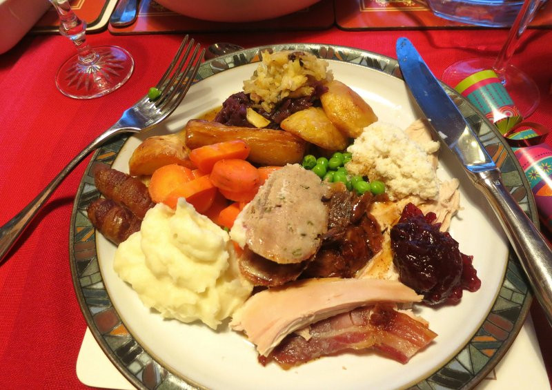 Traditional English Christmas Dinner
 A culinary world tour of Christmas foods