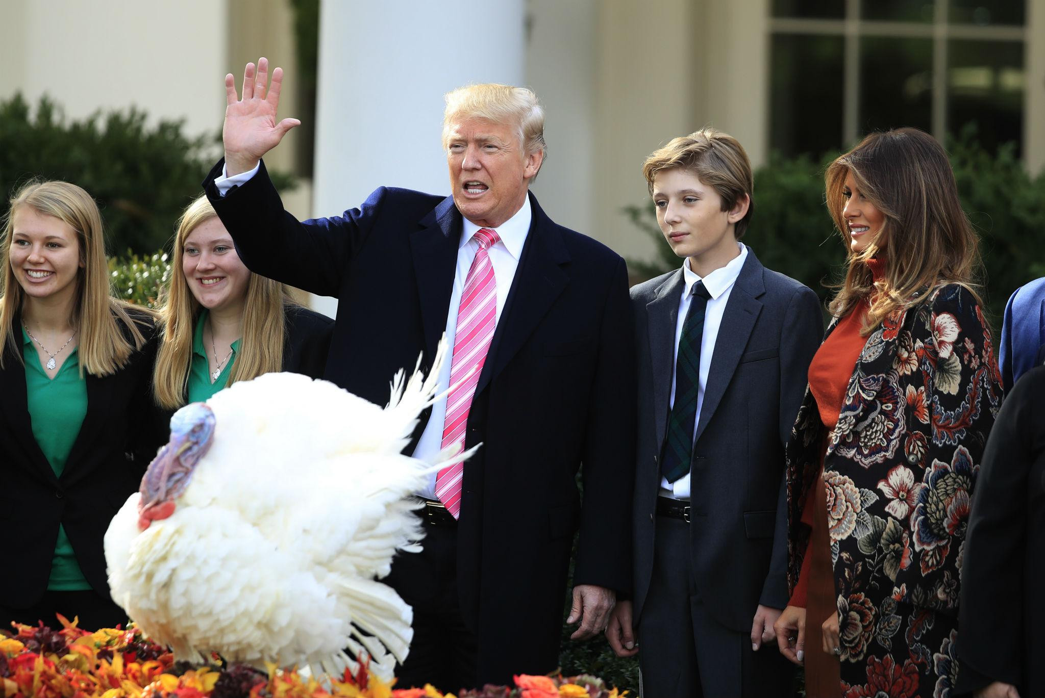 Trump Thanksgiving Turkey
 Trump says he can t reverse Obama s turkey pardons Tater
