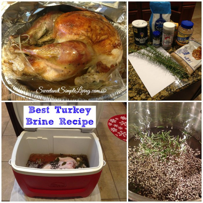Turkey Brining Recipes Thanksgiving
 Best Turkey Brine Recipe Sweet and Simple Living