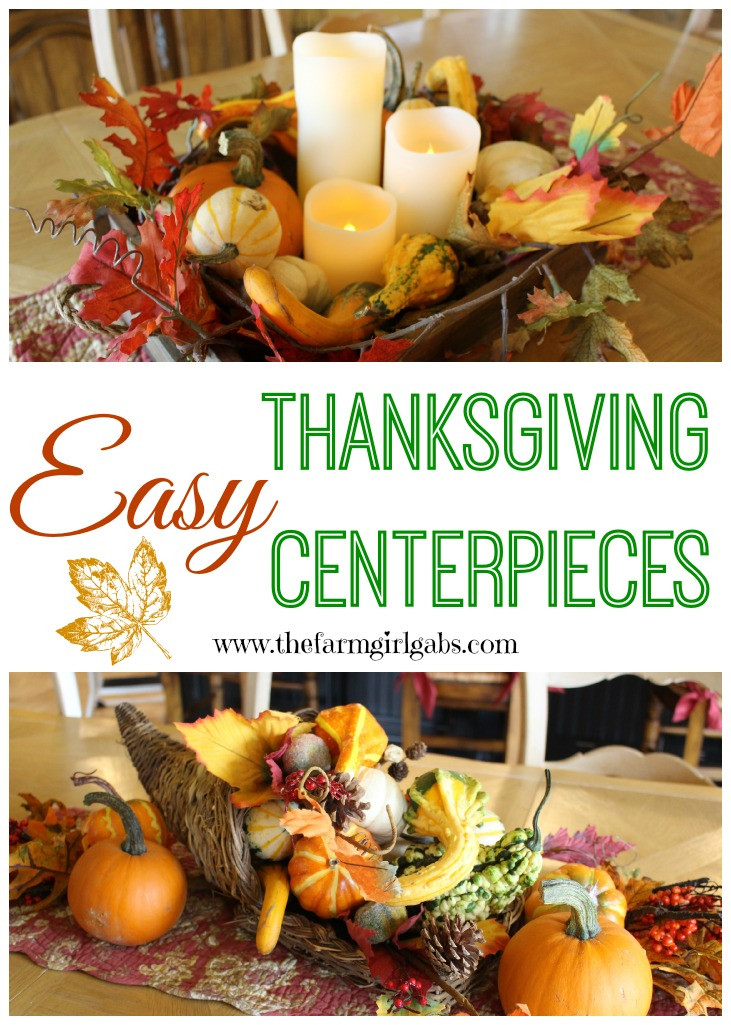 Turkey Centerpieces Thanksgiving
 Easy Thanksgiving Centerpiece Ideas