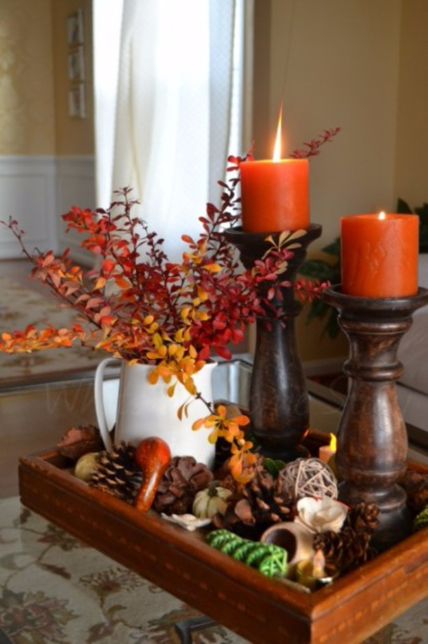 Turkey Centerpieces Thanksgiving
 33 Best Thanksgiving Centerpieces and Decor for Your Table