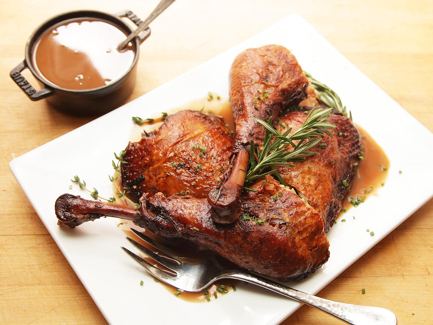 Turkey Cooking Recipes For Thanksgiving
 Red Wine Braised Turkey Legs The Food Lab