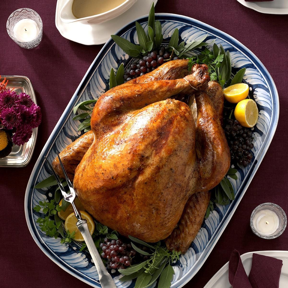 Turkey Cooking Recipes For Thanksgiving
 Maple Sage Brined Turkey Recipe