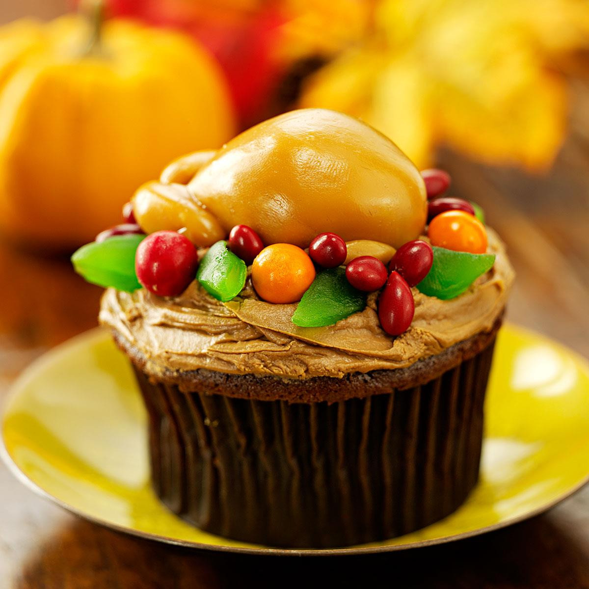 Turkey Cupcakes For Thanksgiving
 Thanksgiving Turkey Cupcakes Recipe