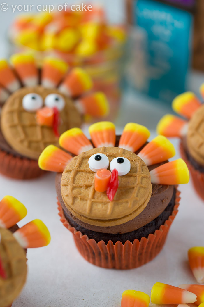 Turkey Cupcakes For Thanksgiving
 Chocolate Turkey Cupcakes Your Cup of Cake