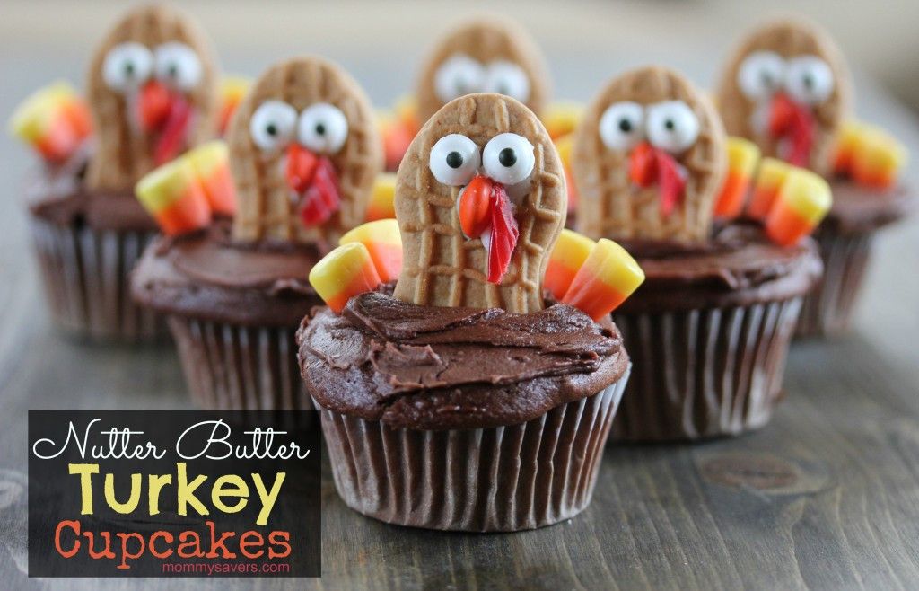 Turkey Cupcakes For Thanksgiving
 Nutter Butter Turkey Cupcakes
