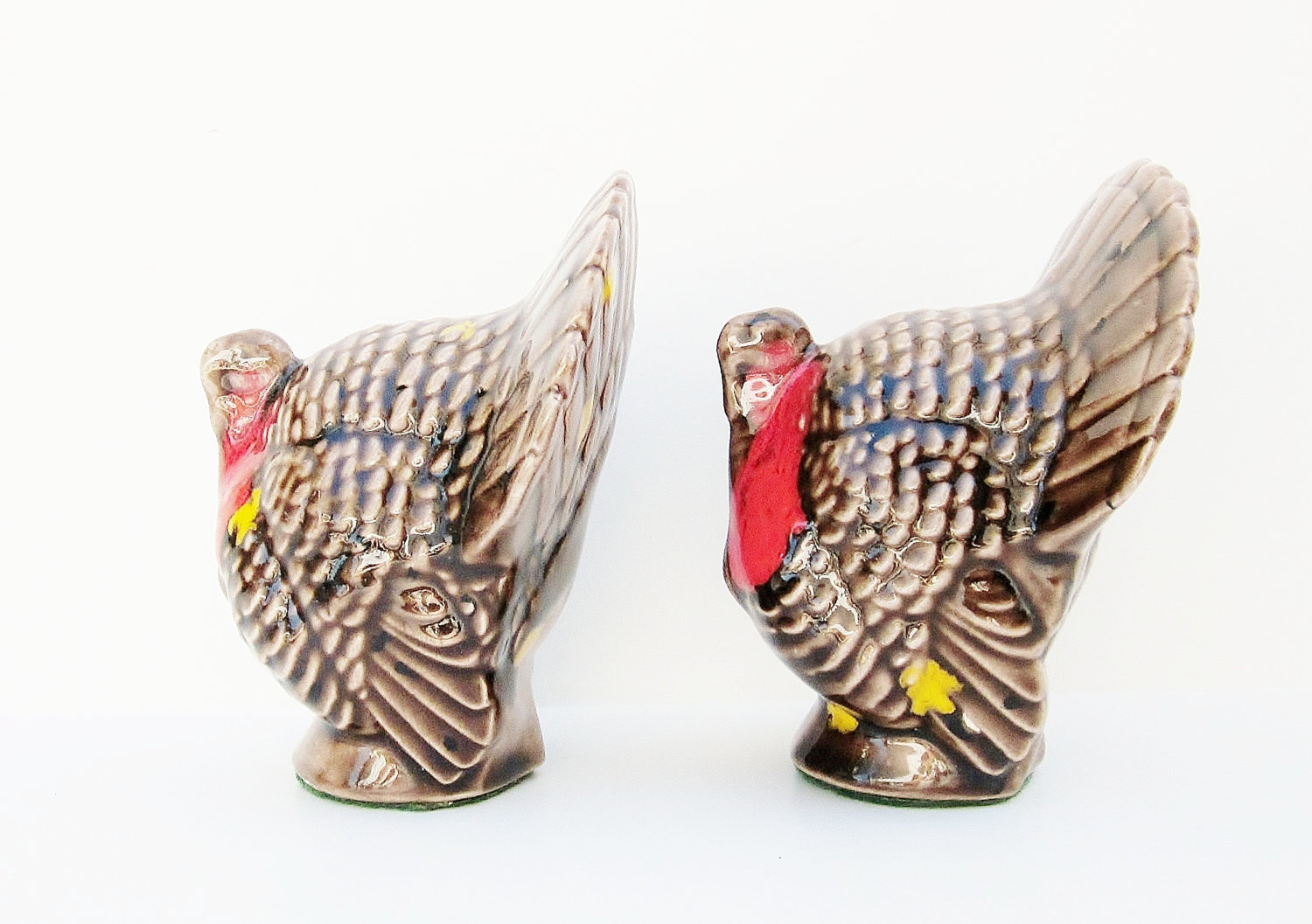 Turkey Figurines Thanksgiving
 Turkey Figurines Thanksgiving Decor Fall Autumn Vintage