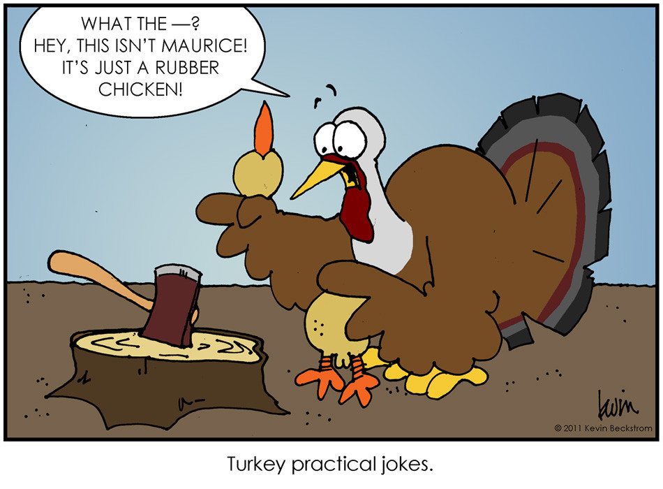 Turkey Humor Thanksgiving
 Beckstrom Buzz November 2011