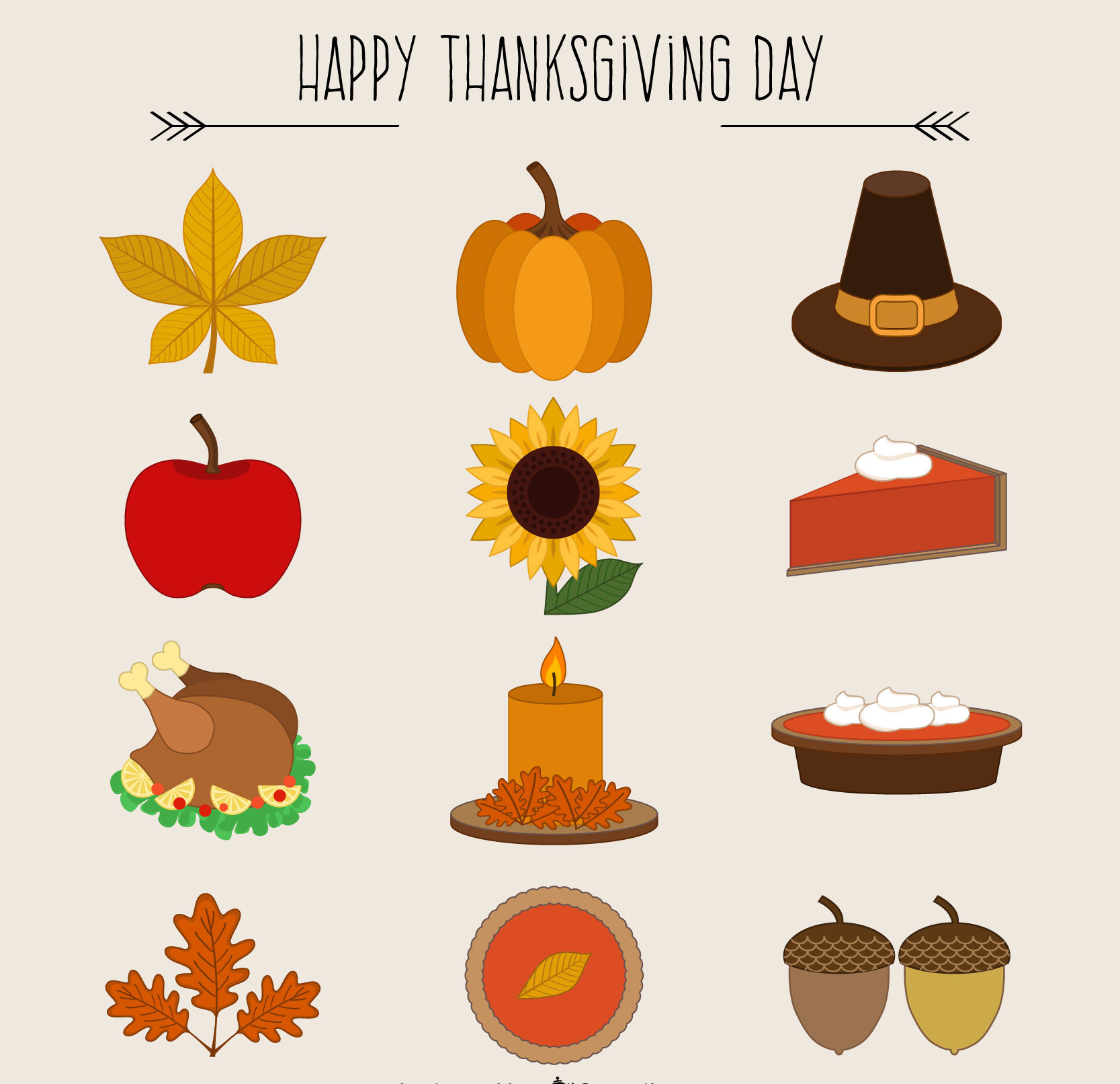 Turkey Icon For Thanksgiving
 40 Free Thanksgiving Icons