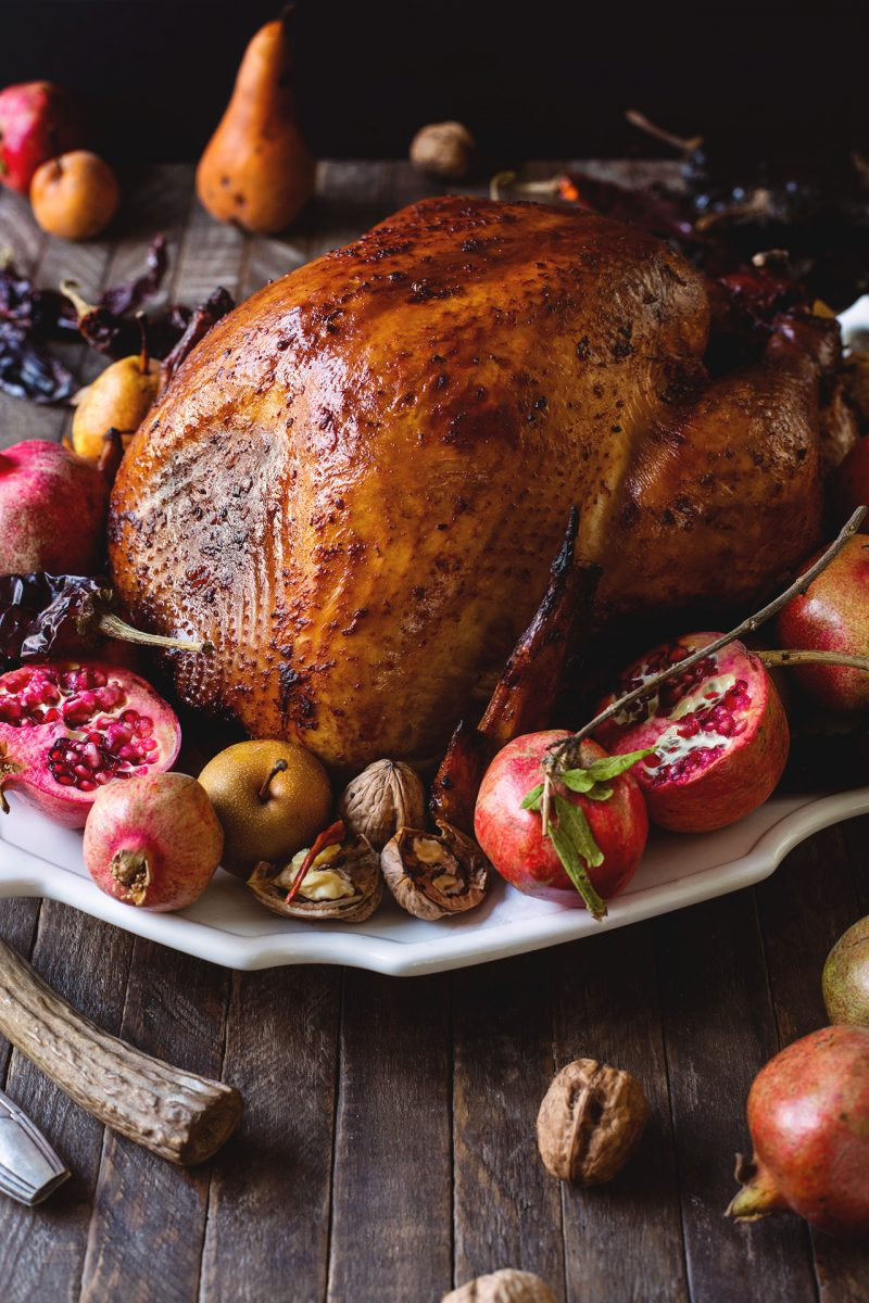 Turkey On Thanksgiving
 Chile Rubbed Thanksgiving Turkey – HonestlyYUM