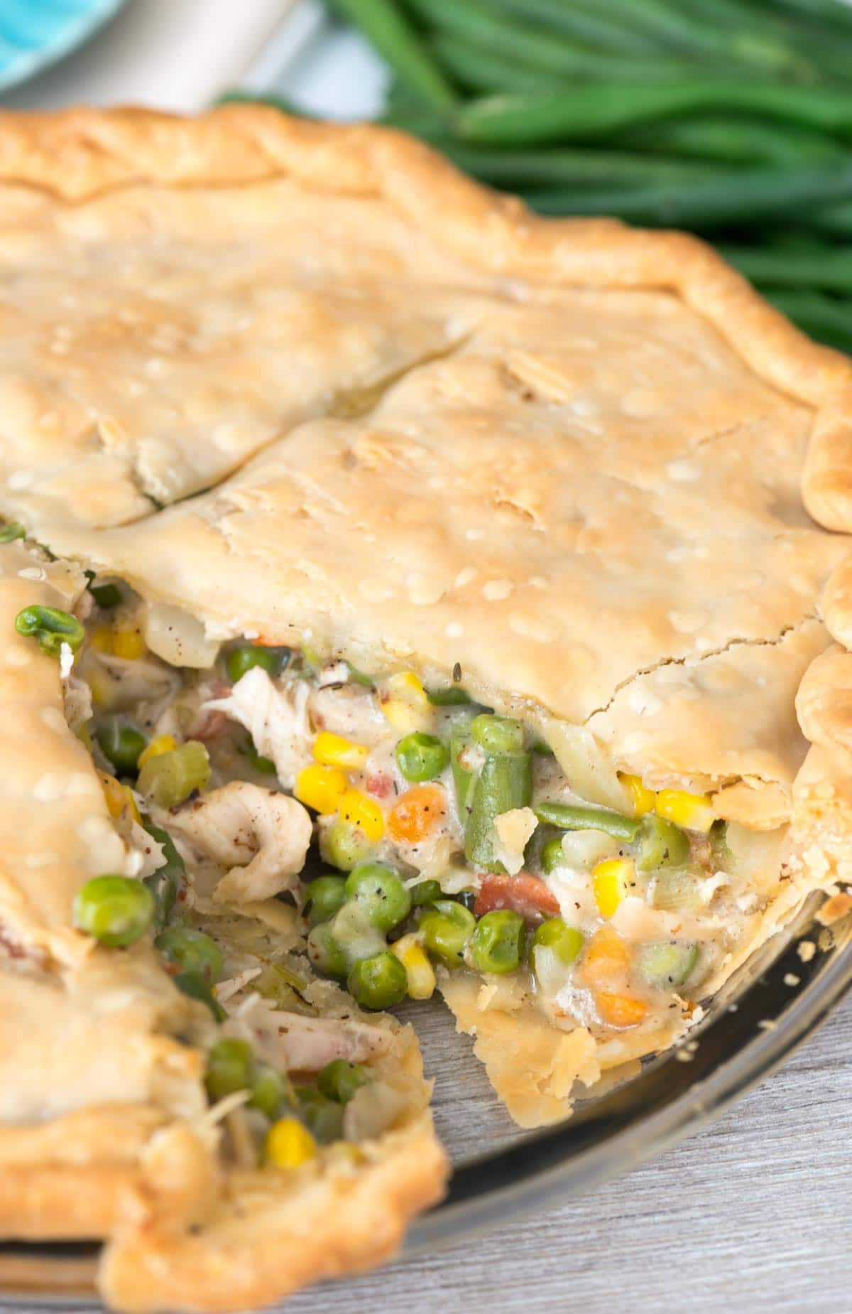 Turkey Pot Pie With Thanksgiving Leftovers
 Leftover Turkey Pot Pie Crazy for Crust