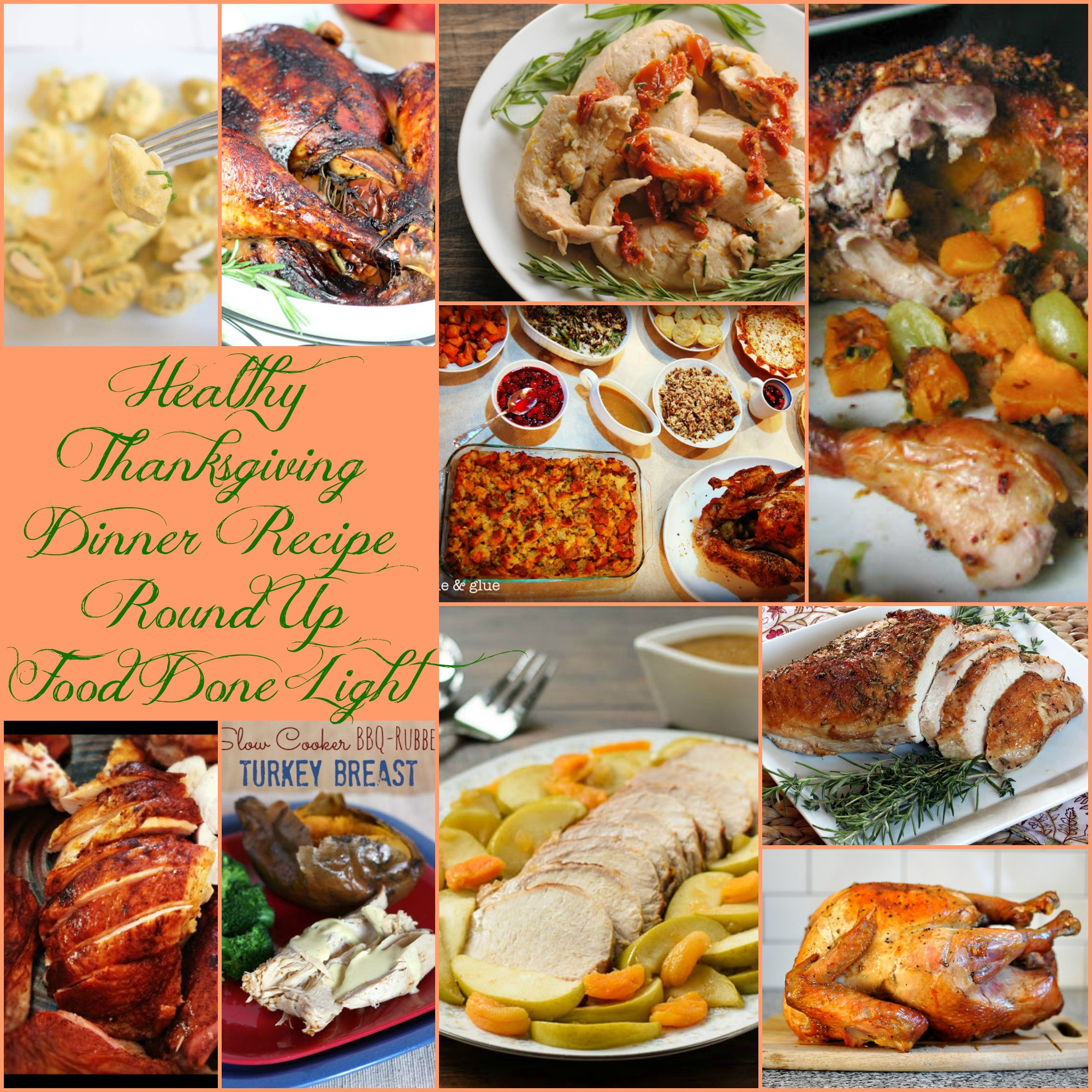 Turkey Recipe For Thanksgiving Dinner
 Healthy Thanksgiving Turkey Recipe Round Up Food Done Light