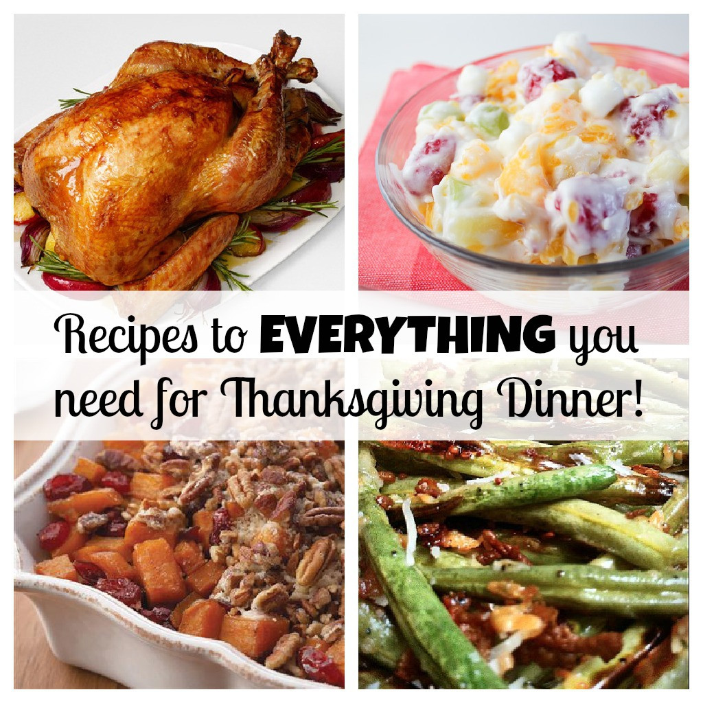 Turkey Recipe For Thanksgiving Dinner
 Your PLETE Thanksgiving dinner with recipes for