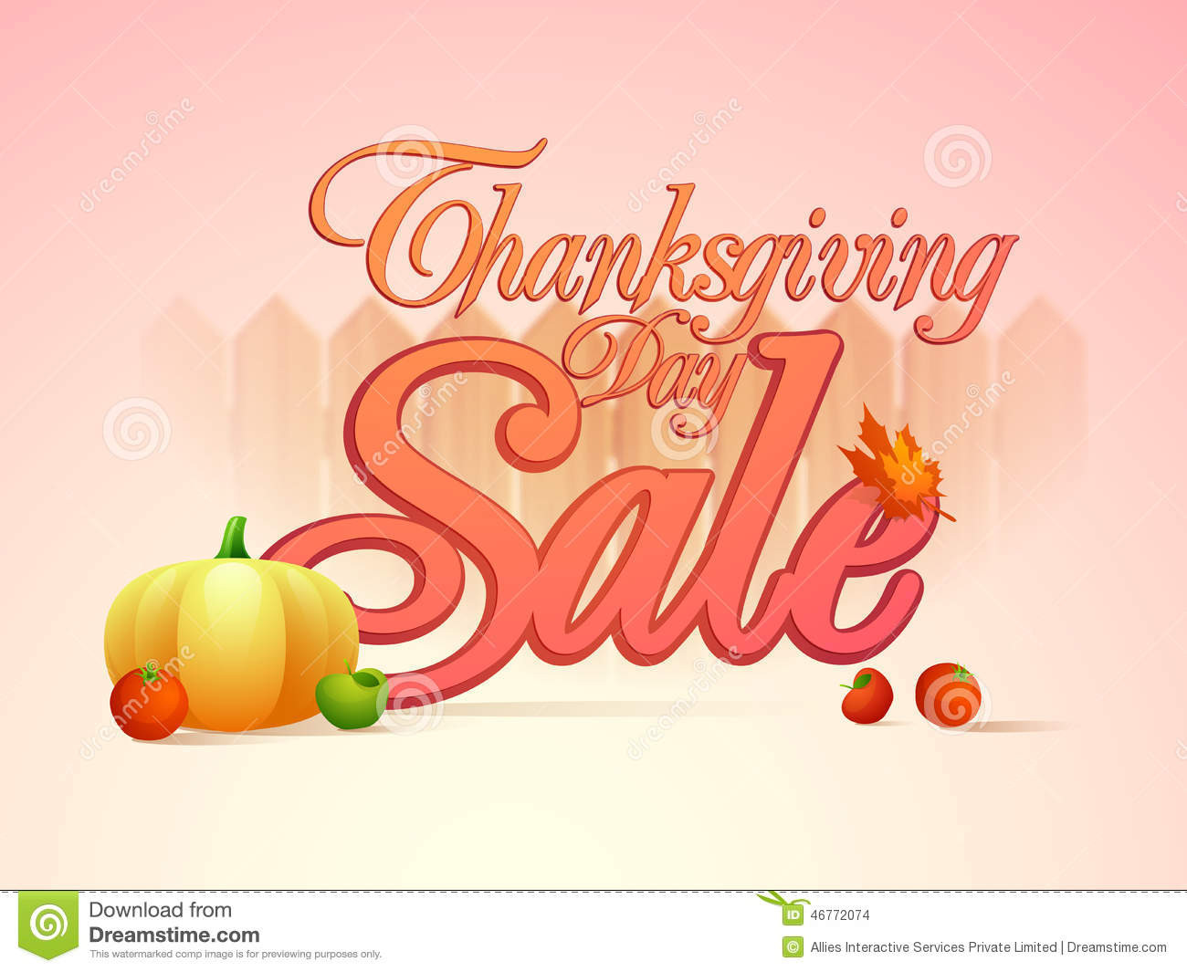 Turkey Sales For Thanksgiving
 Sale Poster Banner Flyer For Thanksgiving Day