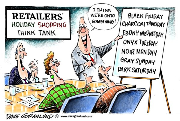 Turkey Sales For Thanksgiving
 Thanksgiving and Black Friday Cartoons
