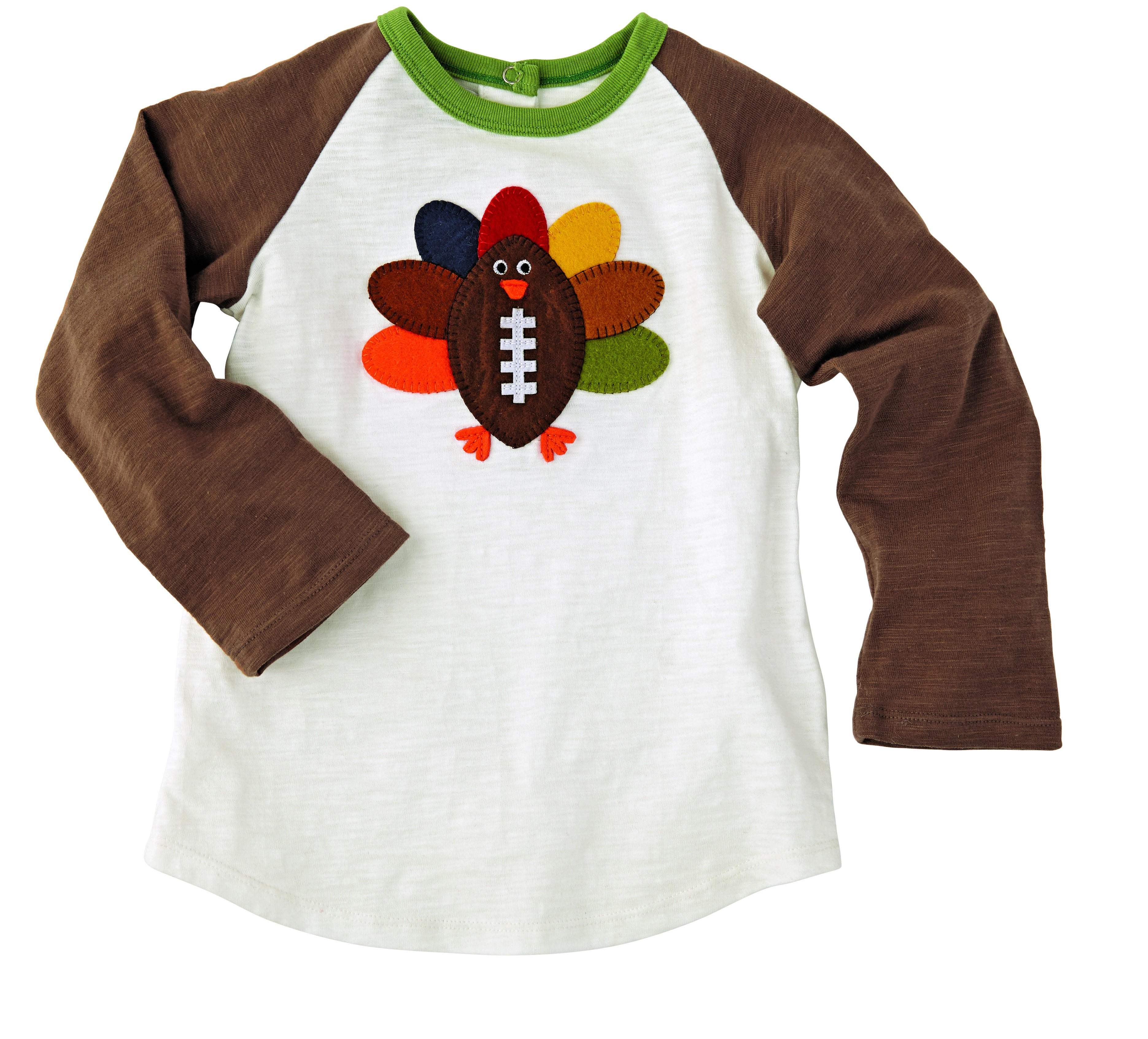 Turkey Shirts For Thanksgiving
 Football Turkey T Shirt by Mud Pie