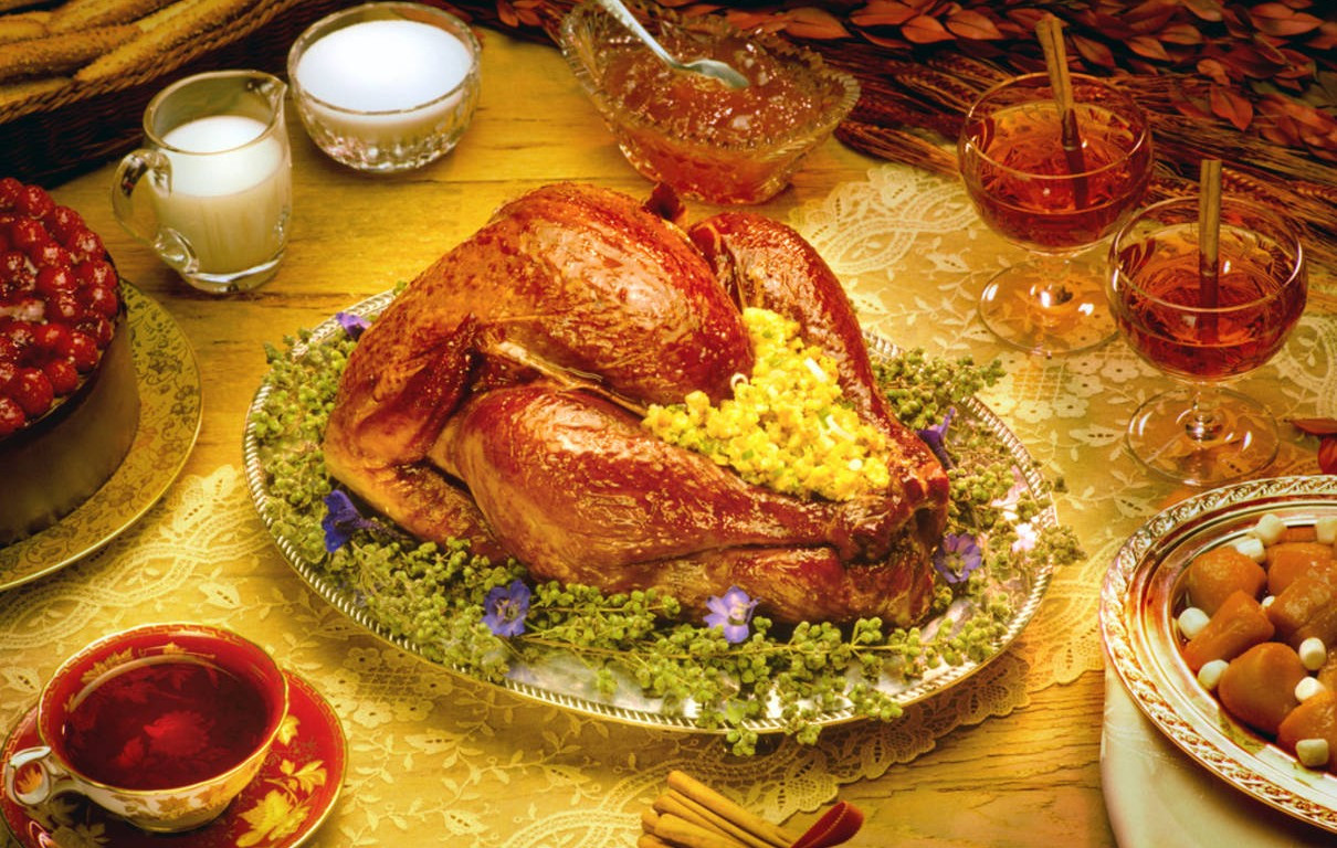 Turkey Thanksgiving Dinner
 traditional thanksgiving turkey dinner thanksgiving home