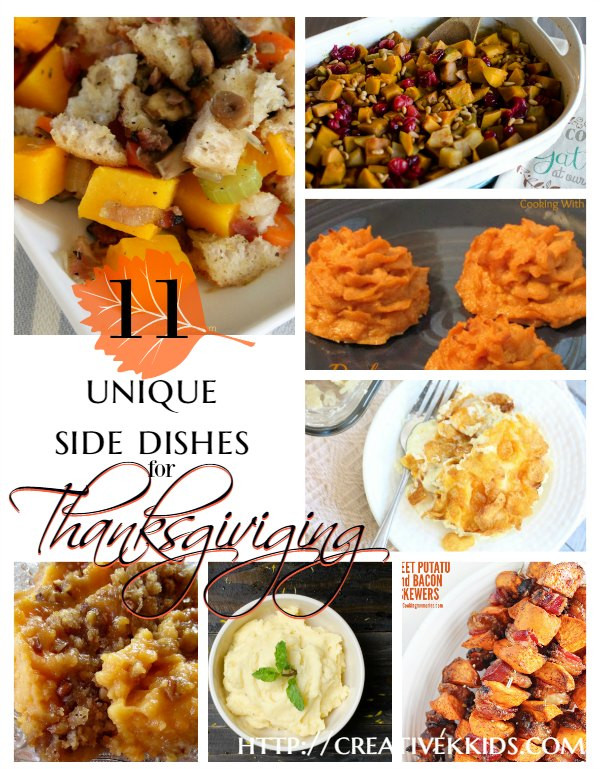 Unique Thanksgiving Side Dishes
 Tasty Tuesdays Unique Thanksgiving Side Dishes and