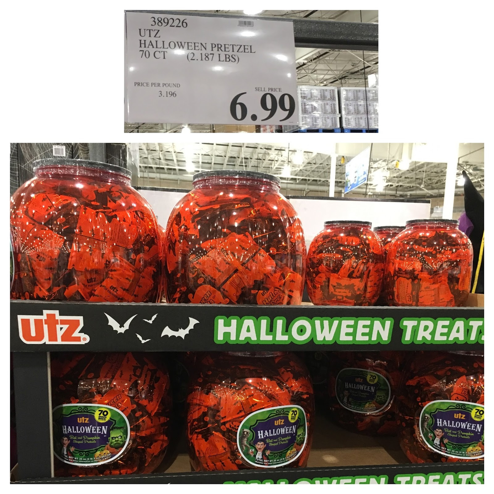 Utz Halloween Pretzels
 the Costco Connoisseur September 2016