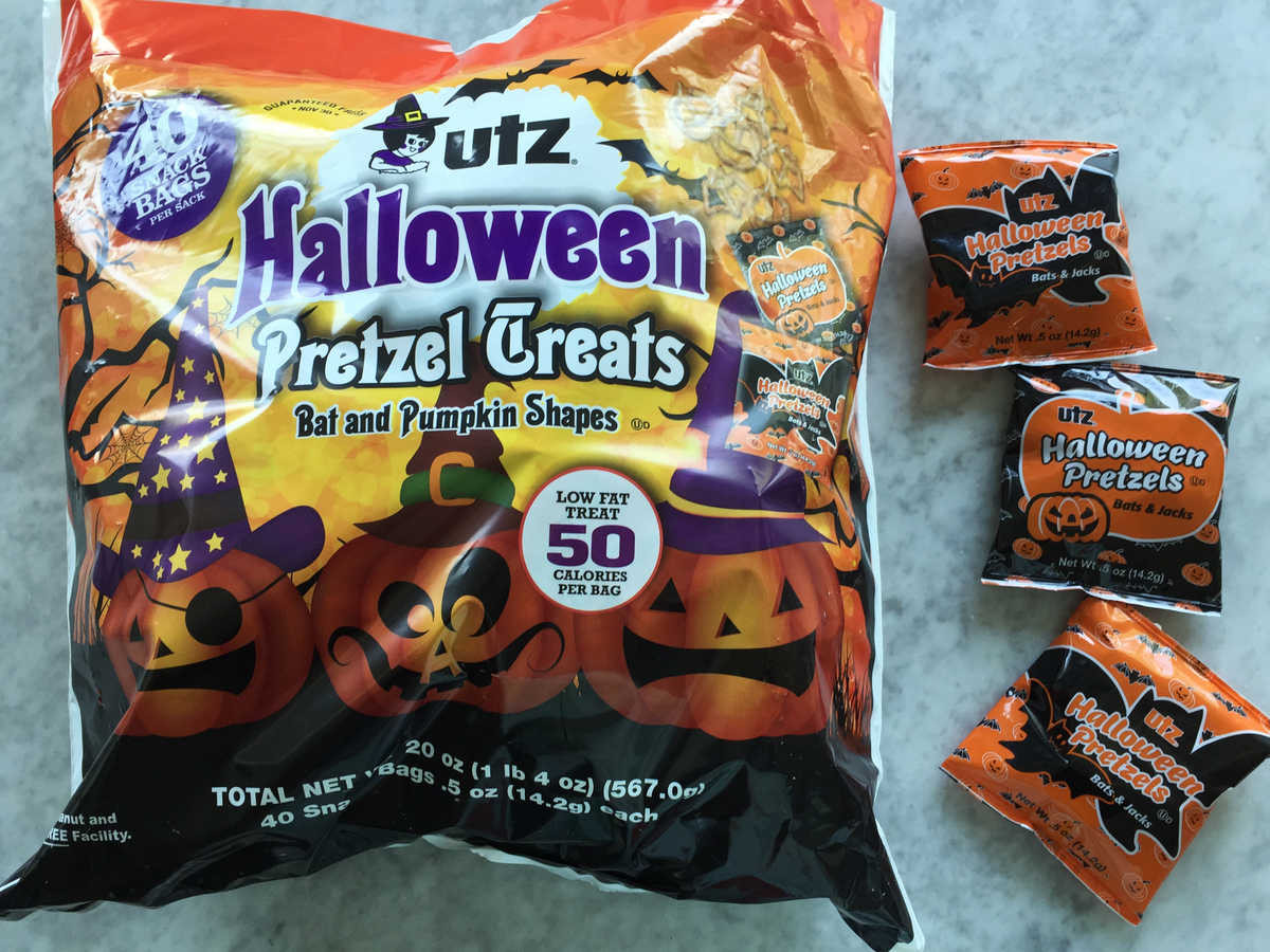 Utz Halloween Pretzels
 Healthy Halloween Candy Choices Cooking Light