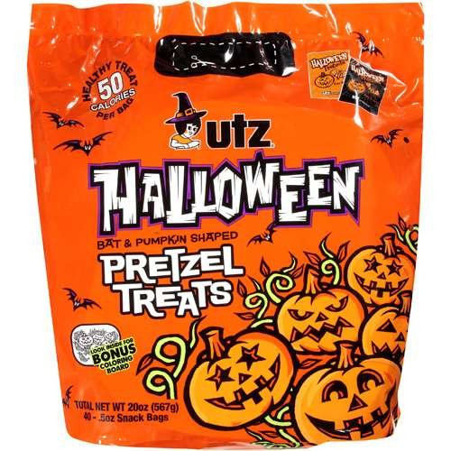 Utz Halloween Pretzels
 Utz Halloween Bat & Pumpkin Shaped Treats Pretzel 20 oz