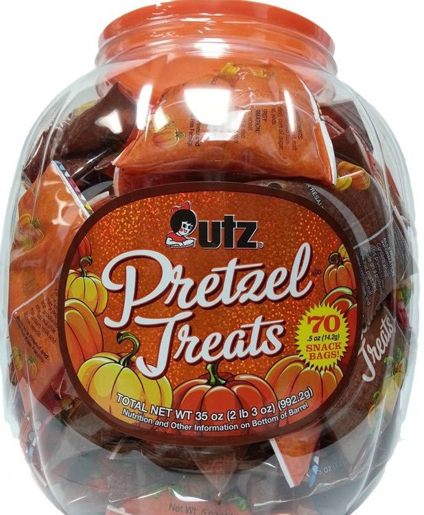 Utz Halloween Pretzels
 7 Goo s You Can Hand Out to Trick or Treaters on