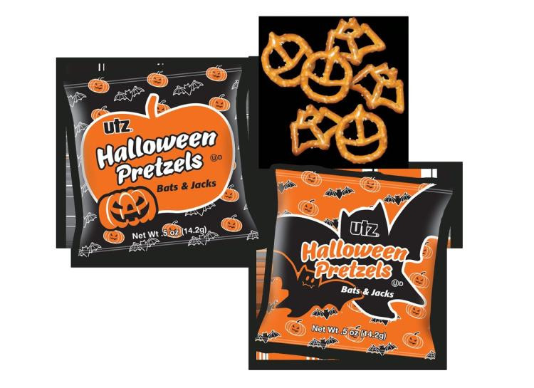 Utz Halloween Pretzels
 Halloween treats that aren’t too horrific for your kids