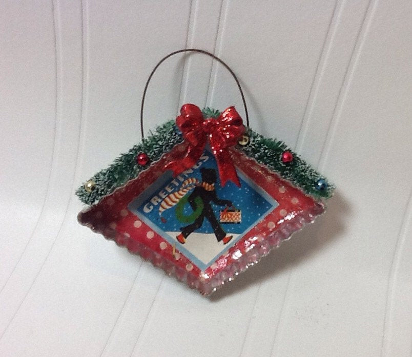 Vintage Christmas Cookies
 Vintage Christmas cookie cutter ornament