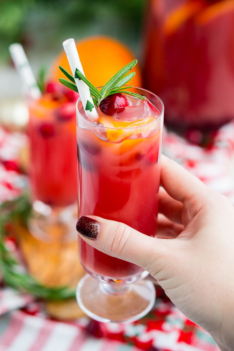 Vodka Christmas Drinks
 Christmas Punch Boozy or Not Recipe Sugar & Soul