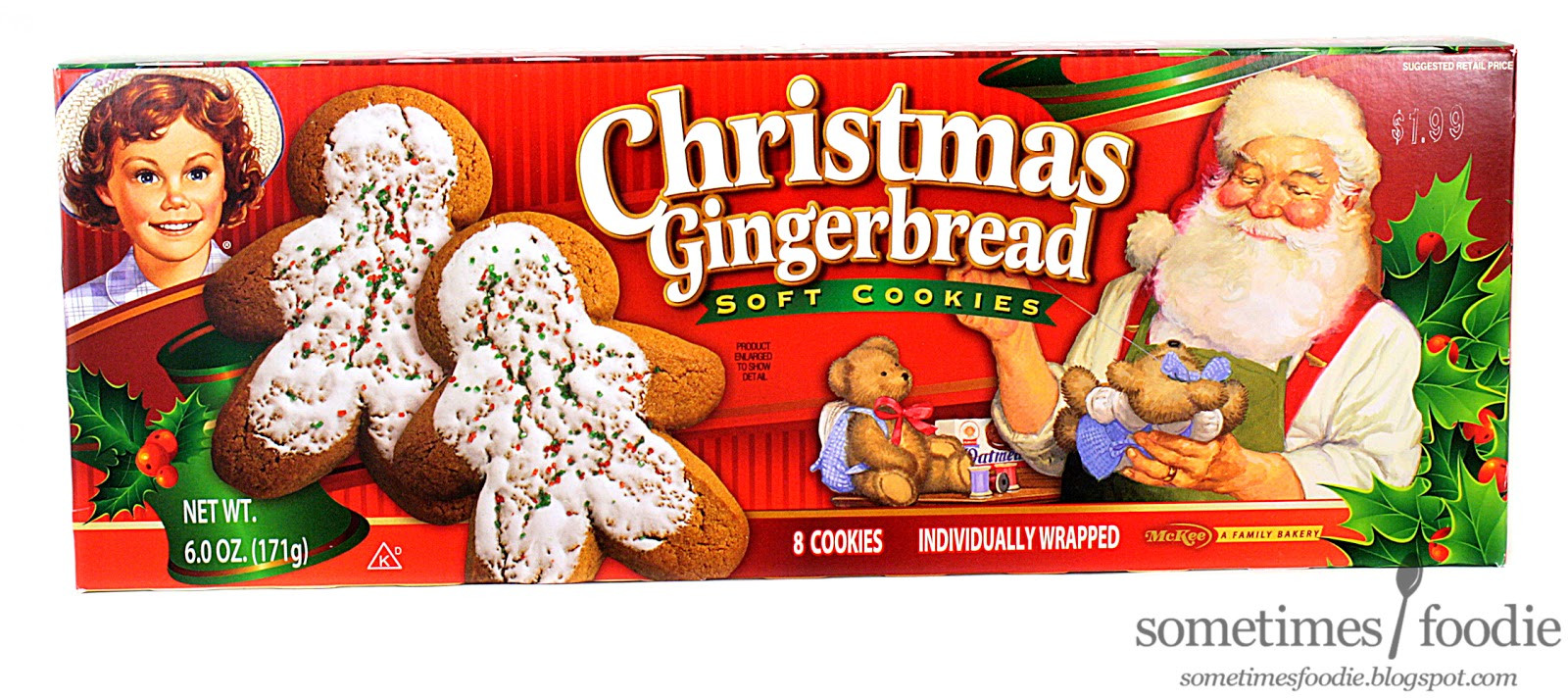 Walmart Christmas Cookies
 Sometimes Foo Christmas Gingerbread Soft Cookies Walmart