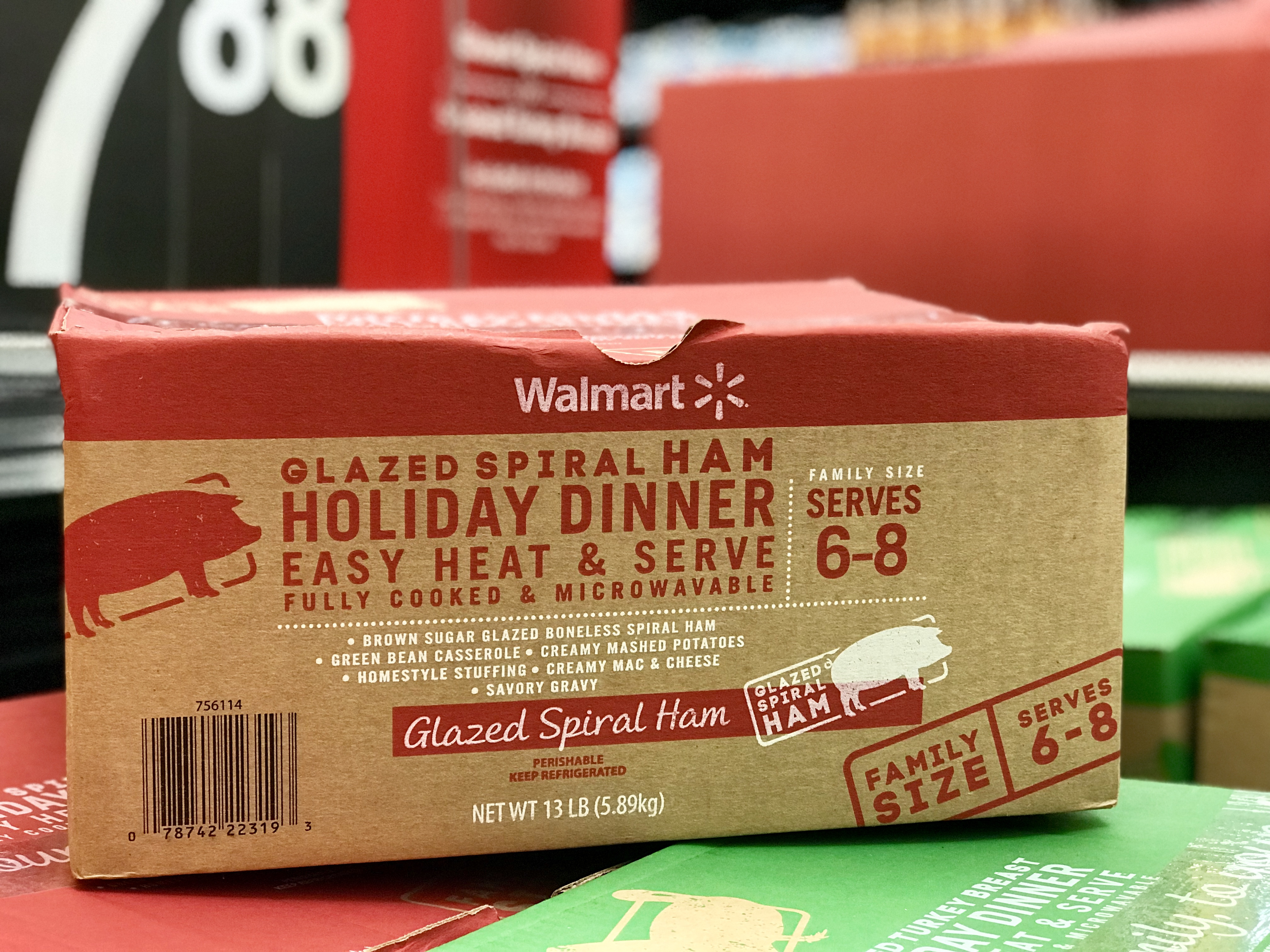 Walmart Christmas Dinners
 Walmart starts selling "Thanksgiving Holiday Dinner" kits