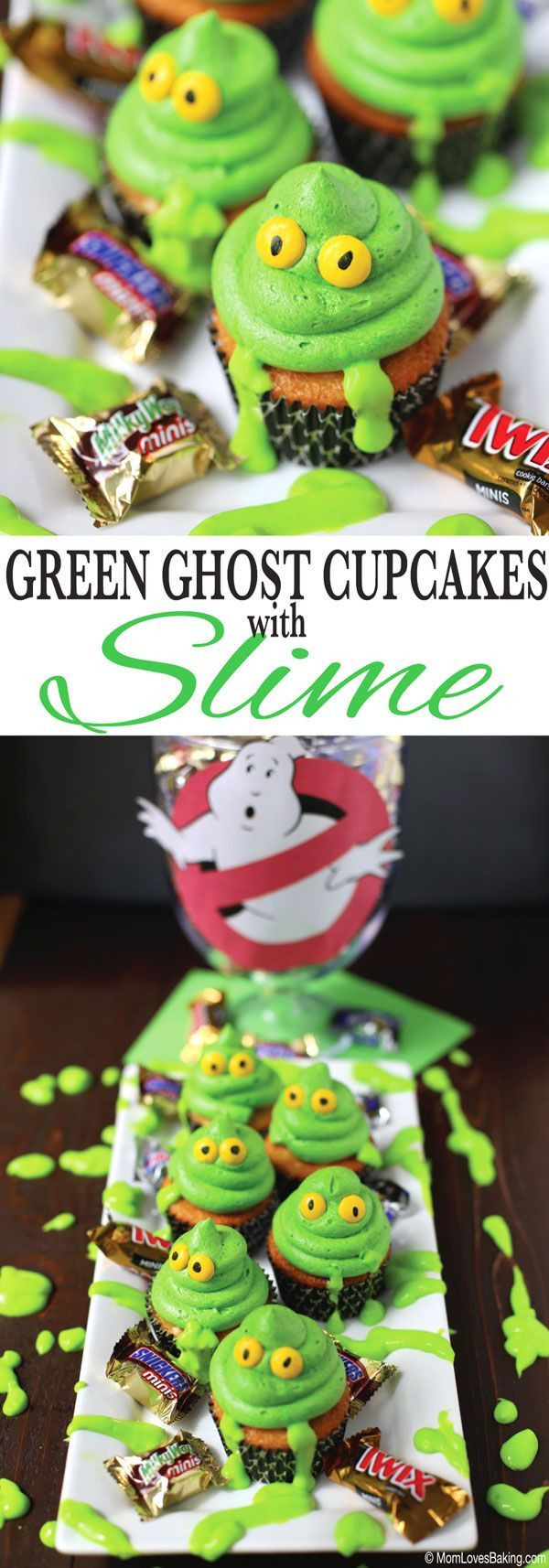 Walmart Halloween Cupcakes
 Green Ghost Cupcakes with Slime Recipe