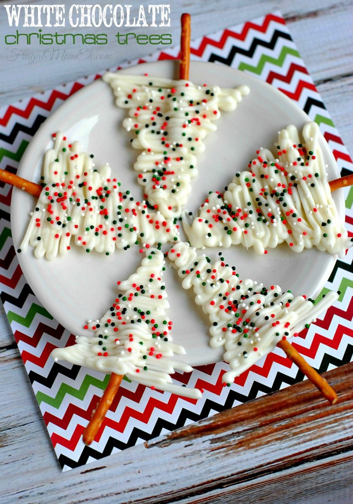 White Chocolate Candy Recipes For Christmas
 White Chocolate Christmas Trees Frugal Mom Eh