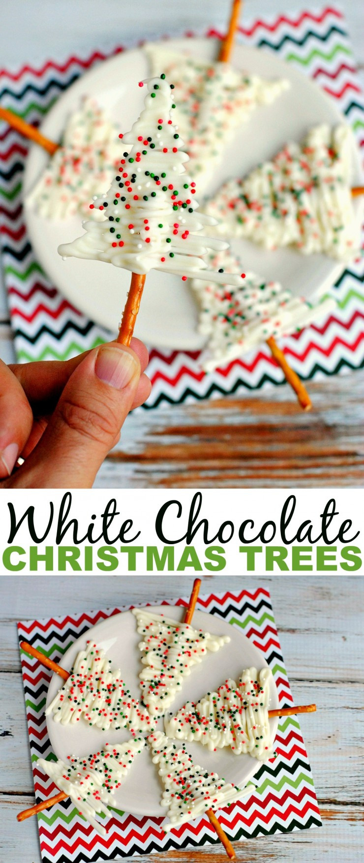 White Chocolate Christmas Candy
 White Chocolate Christmas Trees Frugal Mom Eh