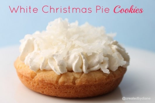 White Christmas Pie Recipes
 White Christmas Pie Cookies