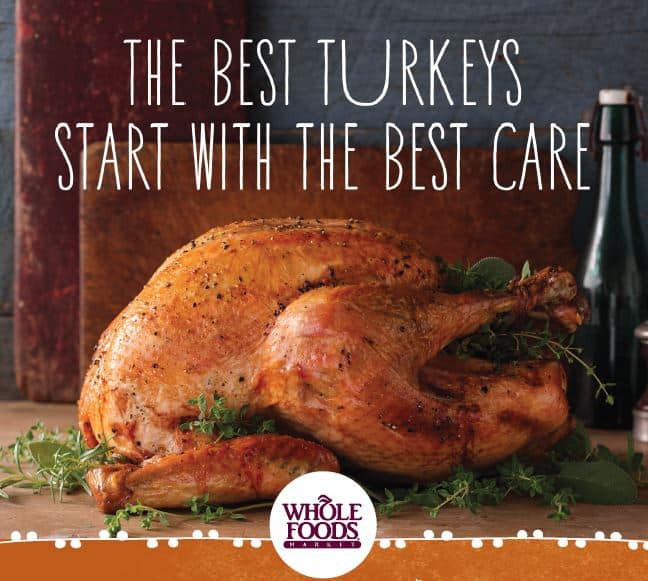 Whole Foods Thanksgiving Dinner
 Let Whole Foods Reduce Your Holiday Stress Giveaway